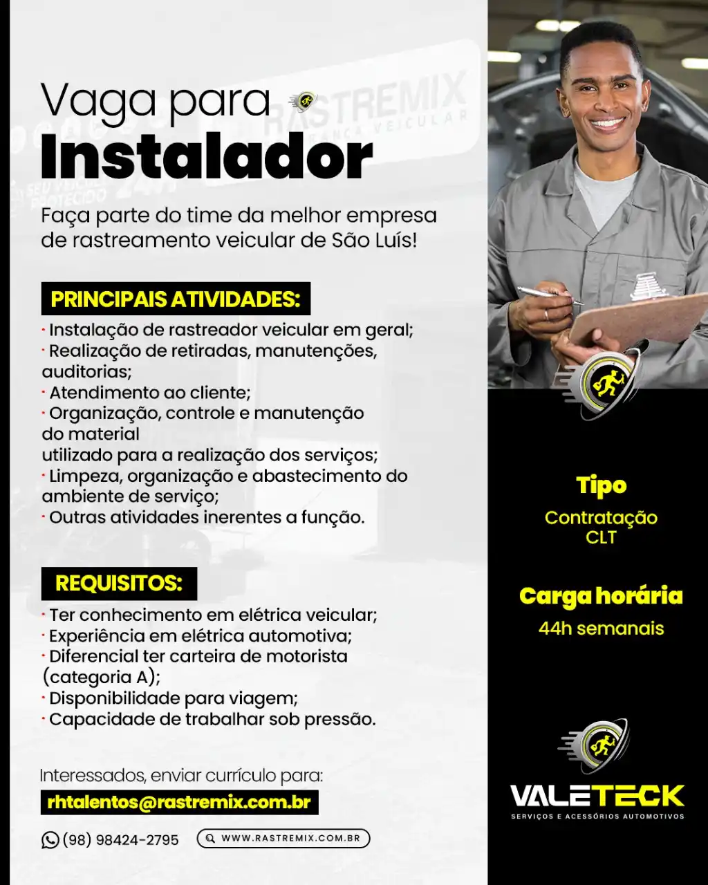 Image from Emprego no Maranhão Canal De Vagas - Emprego No Maranhão.: Slz...