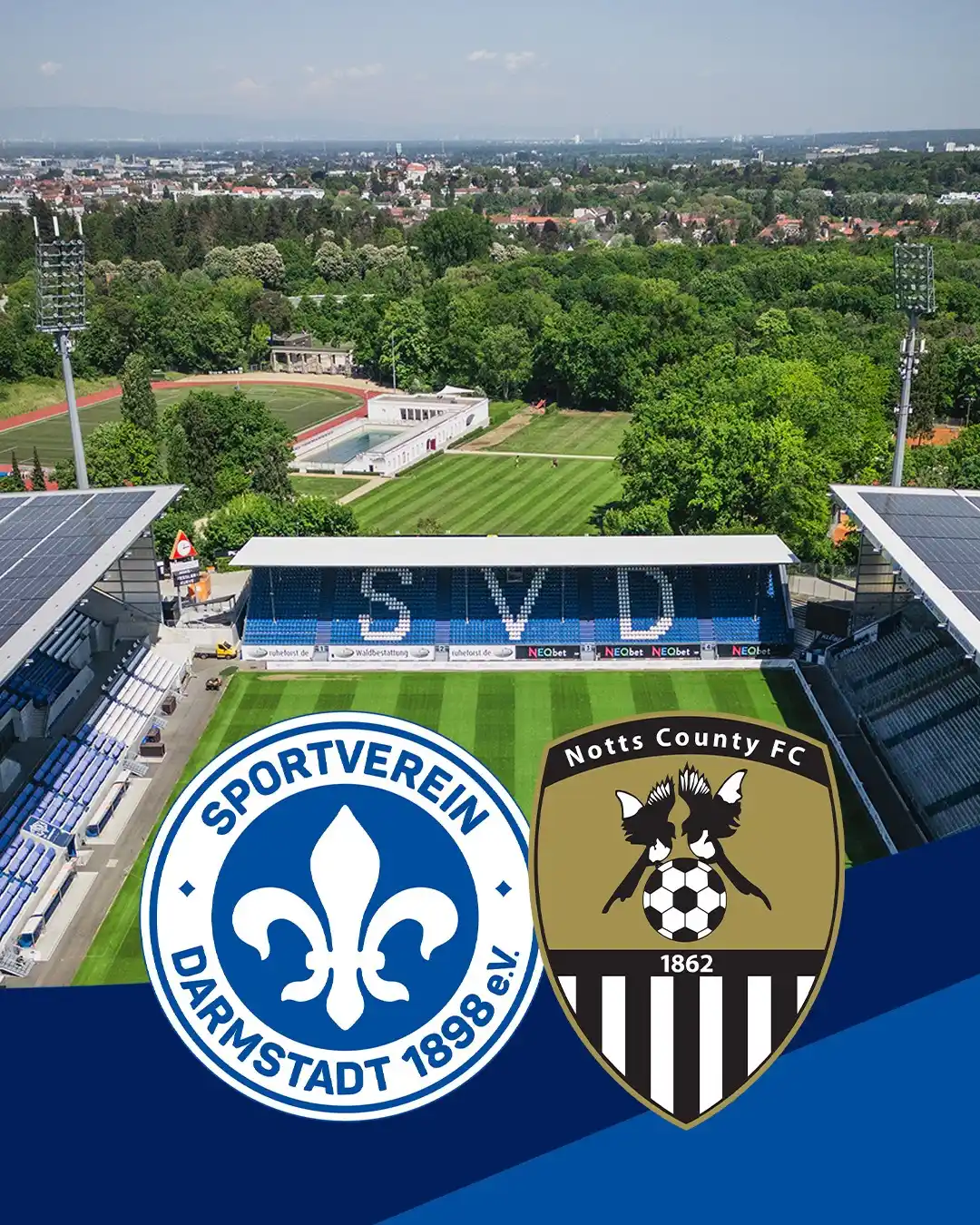 Image from SV Darmstadt 98: Tradition pur bei uns im Merck-Stadion am Böllenfalltor! ⚜ Am 9. Juli ...