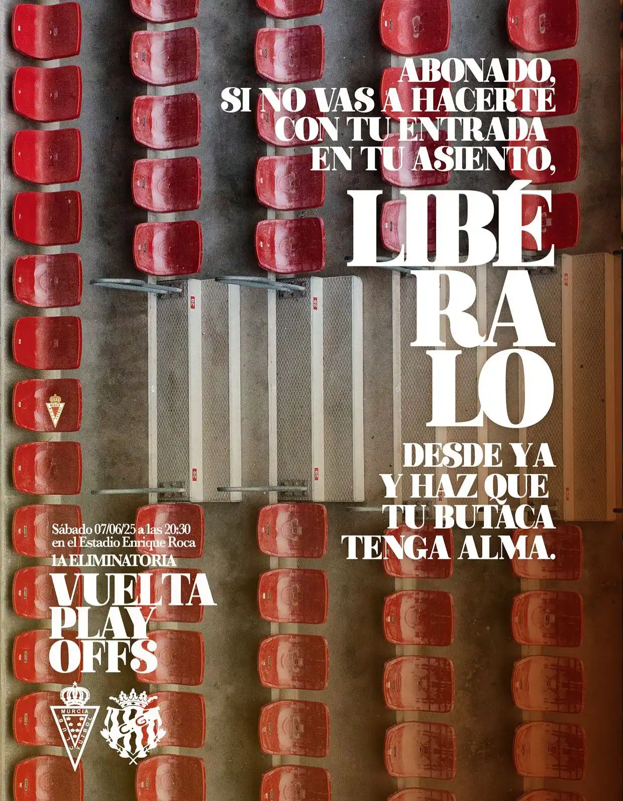 Image from Real Murcia C.F.: ๐ ยกABONADO! Si no puedes venir al partidoโฆ ยก๐๐๐๐๐๐ ๐๐ ๐๐๐๏ฟฝ...
