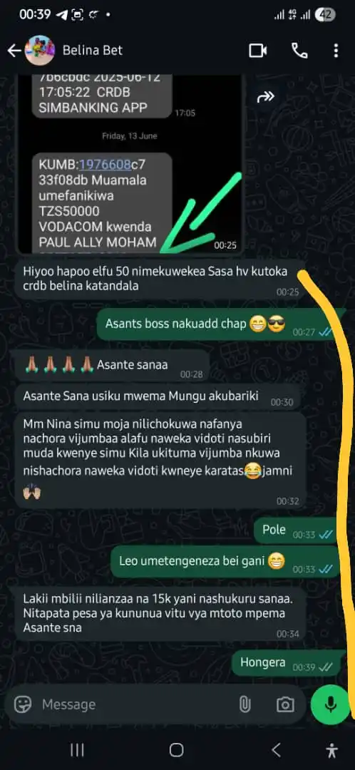 Image from Betfreeodd: Aliye nipa ushauri leo aliweka 15k kampuna muhindi 200k 😁😁😁 Karibu...