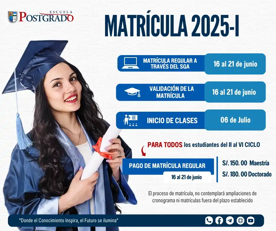 Image from Unasam Postgrado: ๐ข ยก๐๐ญ๐๐ง๐๐ขรณ๐ง ๐๐ฌ๐ญ๐ฎ๐๐ข๐๐ง๐ญ๐๐ฌ ๐๐๐ฅ ๐๐ ๐๐ฅ ๐๐ ๐๐ข๏ฟฝ...