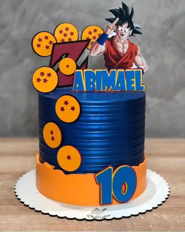 Image from Grafik-Teka: Cake topper Dragon Ball V8 🔥⬇️Descarga GRATIS ⬇️🔥 https://grafik-tek...