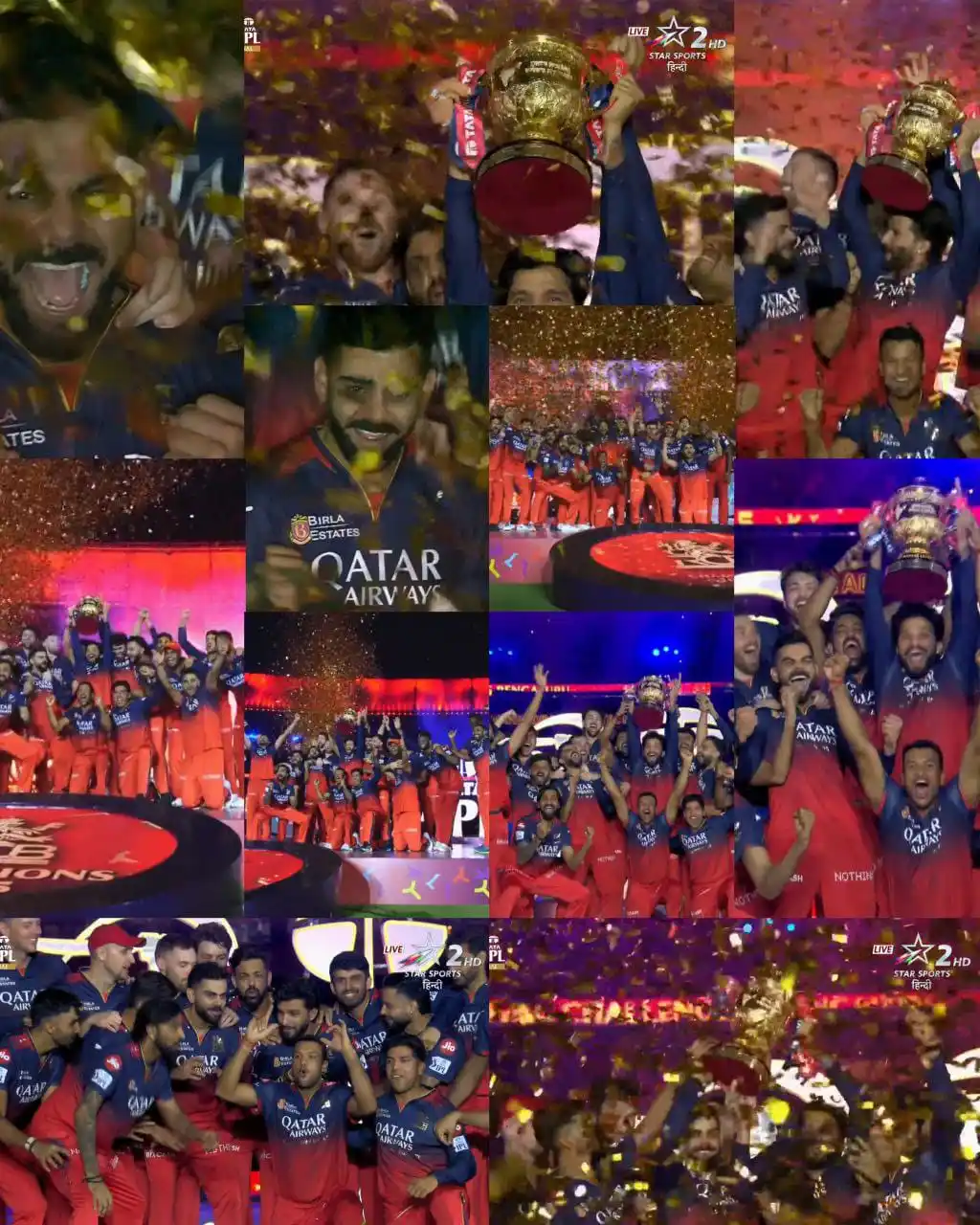 𝗩𝗶𝗿𝗮𝘁 𝗞𝗼𝗵𝗹𝗶 ❤️  𝗜𝗣𝗟 𝟮𝟬𝟮𝟱 𝗦𝗽𝗼𝗿𝘁𝘀 Match News Live RCB VS PBKS GT MI RCB Virat Kohli Virat Kohli Rcb post