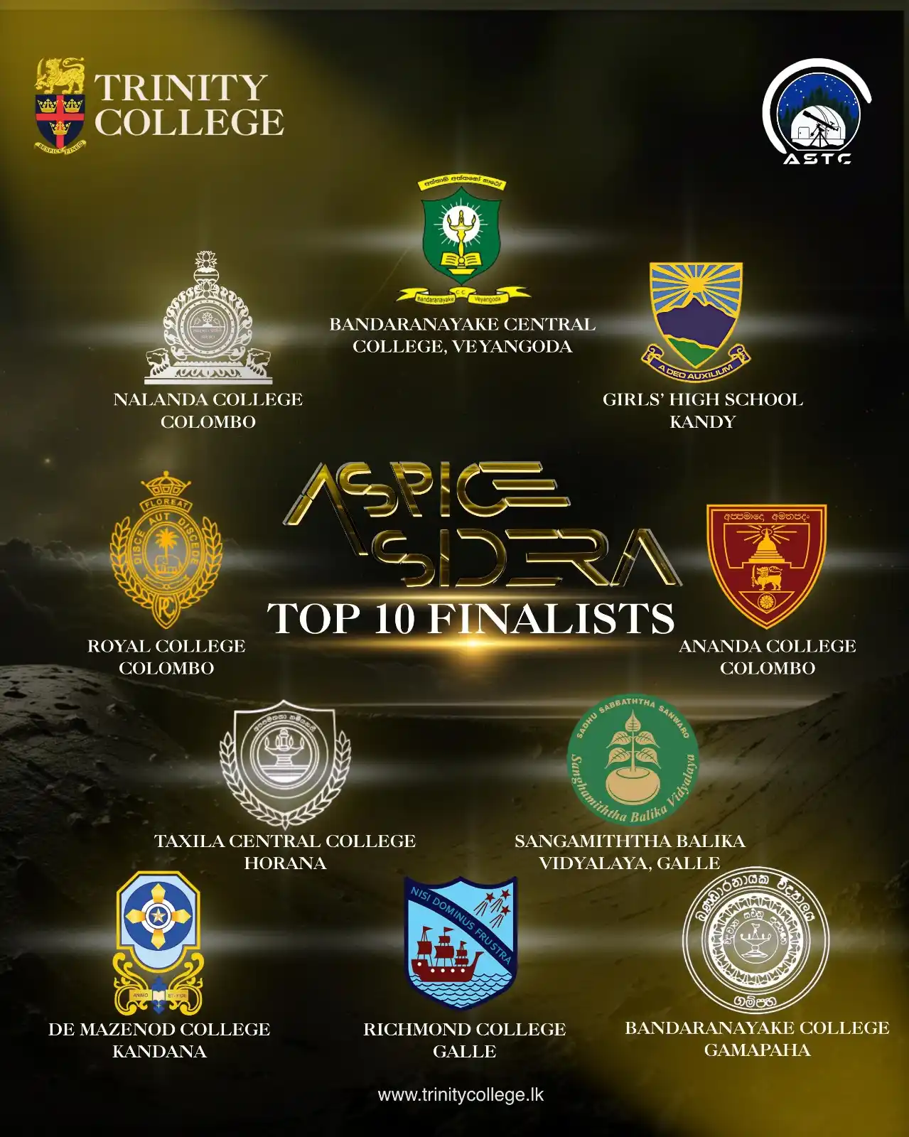 Trinity College Kandy - Official post