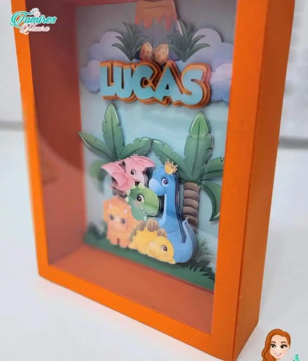 Image from Grafik-Teka: Cuadro Dinosaurios 🎉Decoración ☁️DRIVE 📚 PDF - SVG - STUDIO3 - PNG...