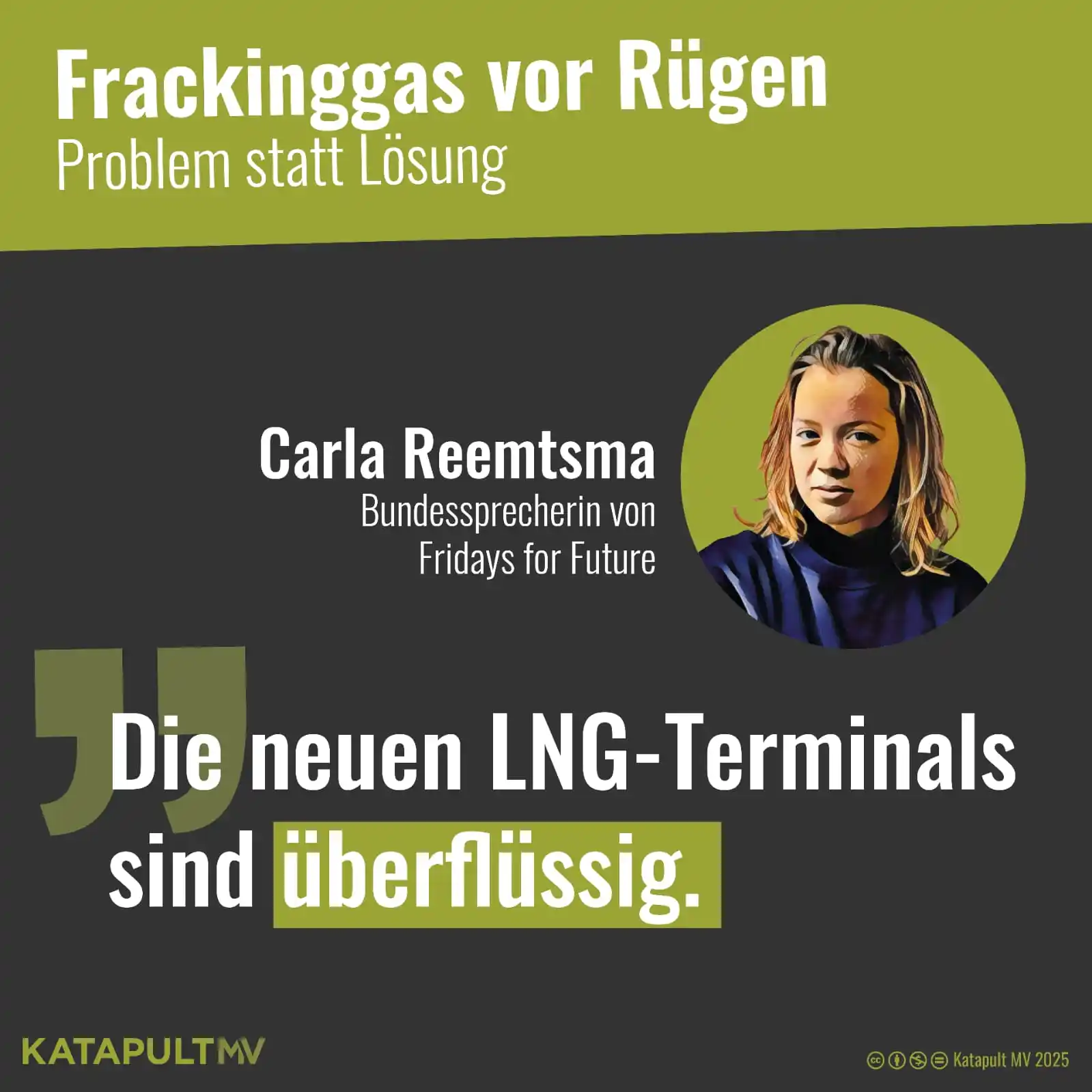 Image from KATAPULT MV: Demo auf Rügen Flüssiggas aus Fracking ist das Gegenteil von Energiew...