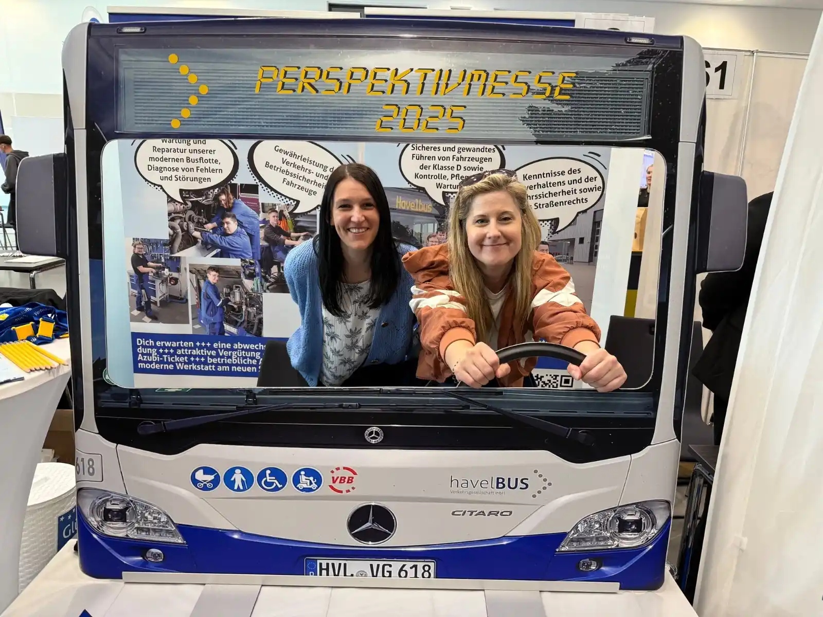 Image from Unser Havelland: *Falkenseer Perspektivmesse 2025 mit 81 Ausstellern* 👷♀️👨🏼💻 Noc...