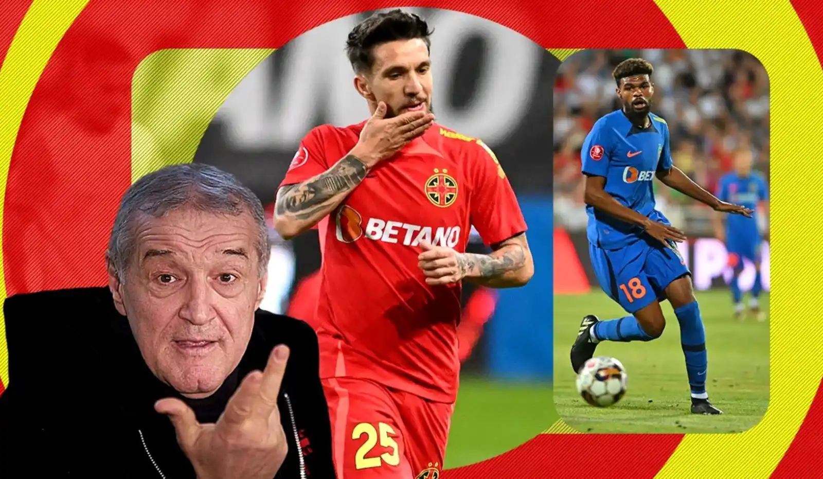 Image from PROSPORT : Gigi Becali nu mai poate fi întors: Băluță și Edjouma sunt OUT de la F...