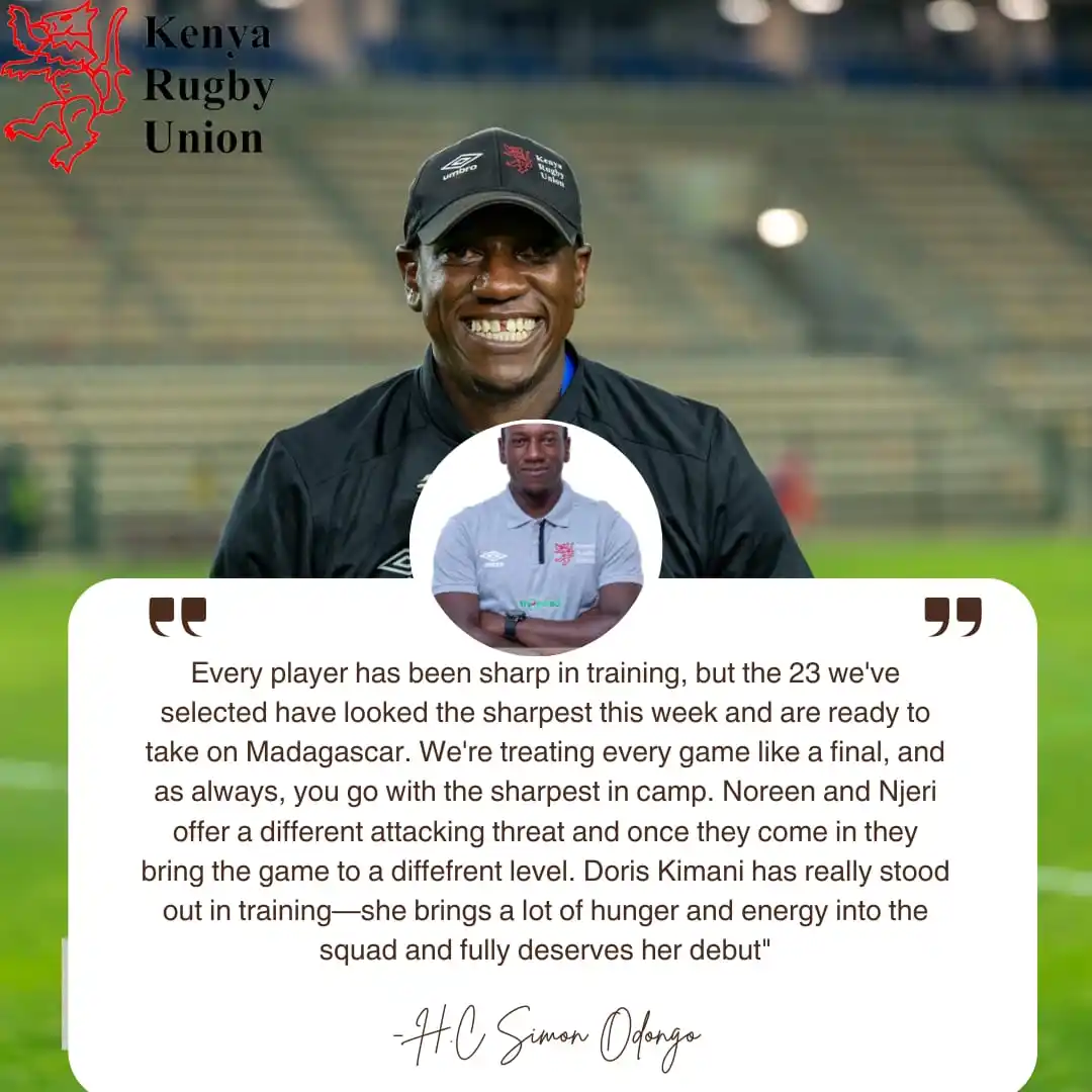 Kenya Rugby post