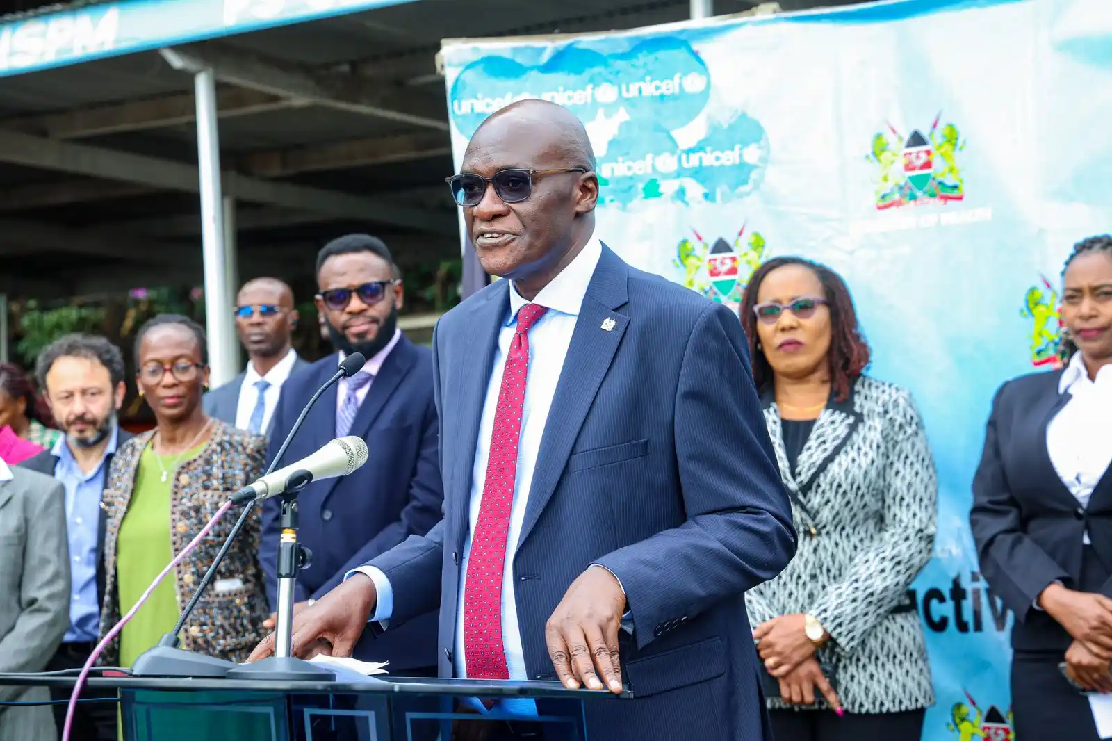 Image from Ministry of Health Digital : Health Cabinet Secretary Hon. Aden Duale today flagged off 3 million d...