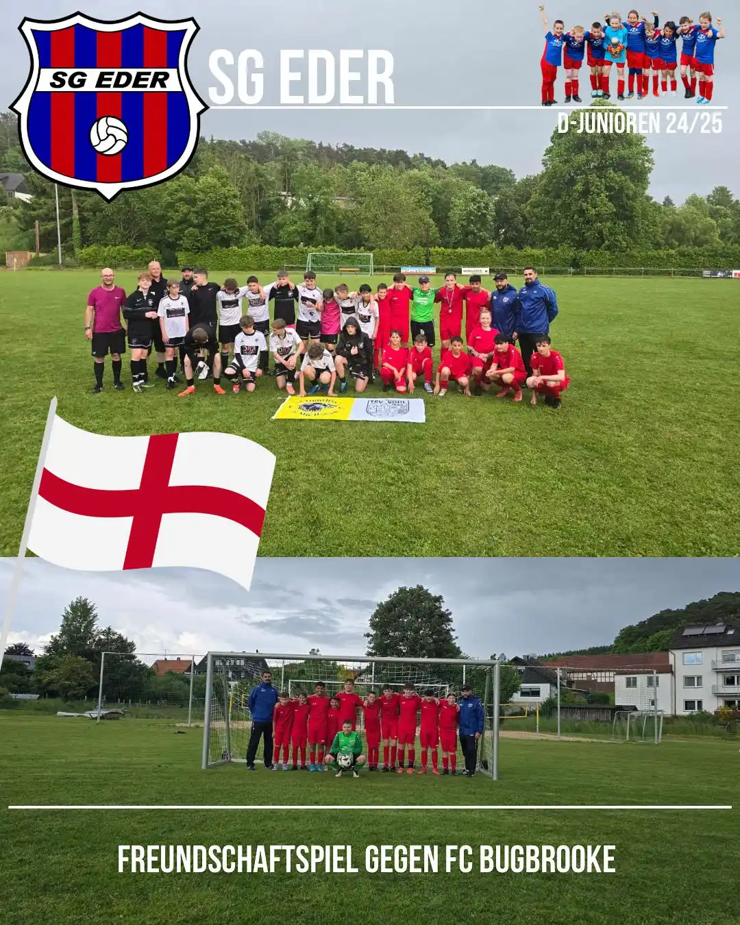 Image from SG Eder Frankenberg e.V.: Internationale Erfahrung für unsere D-Junioren ⚽🌍 Unsere D-Junioren ...