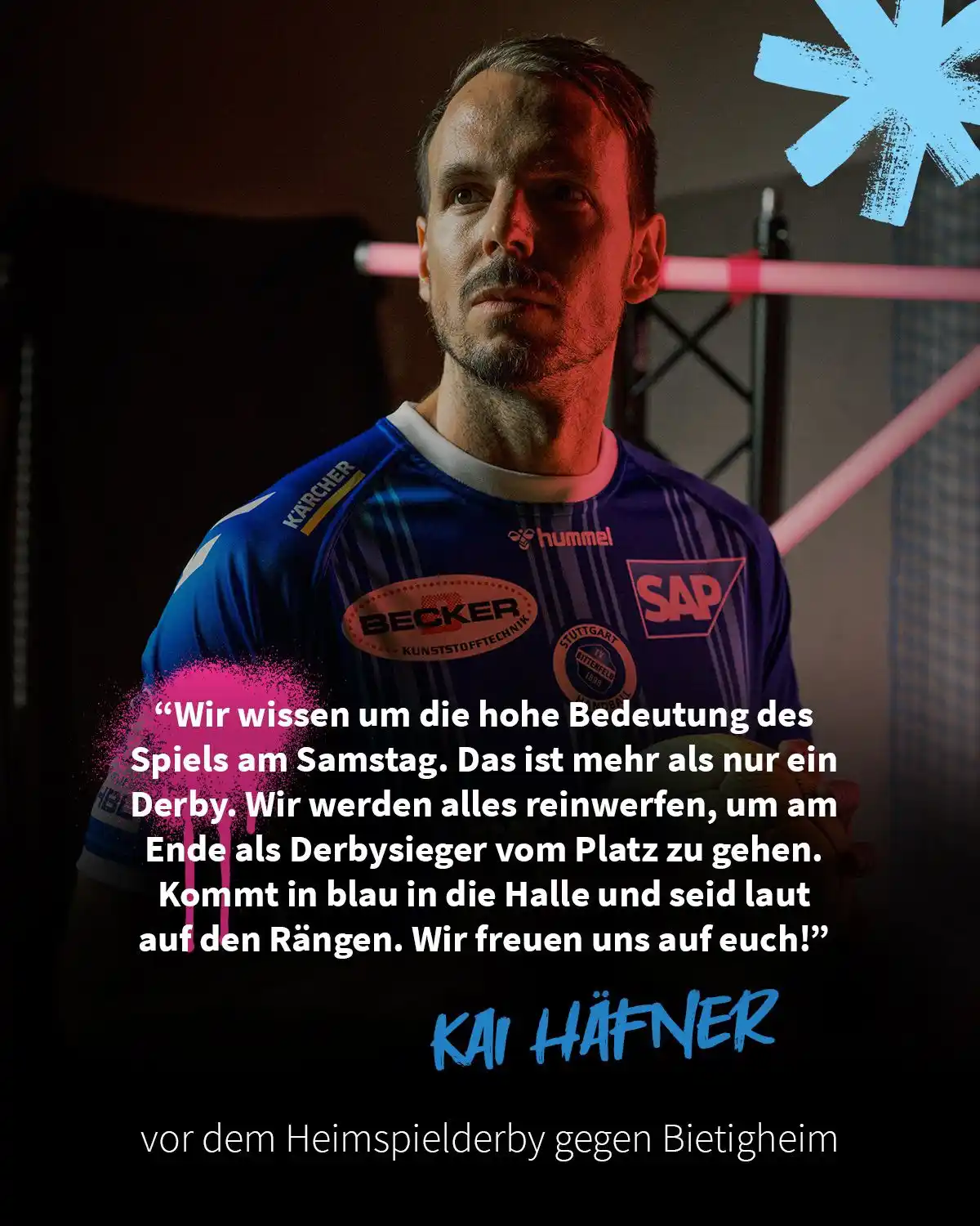 Image from TVB Stuttgart: „Mehr als nur ein Derby“ 🔥 Wir brauchen euch ALLE! 👉🏼 tickets.tvbs...