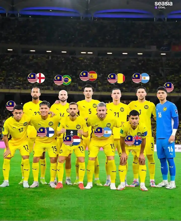 Image from SOCCER WORLD REVIEW: 🚨|🔱🇲🇾 *Starting XI Malaysia vs Vietnam!* *Era baru untuk Harimau ...
