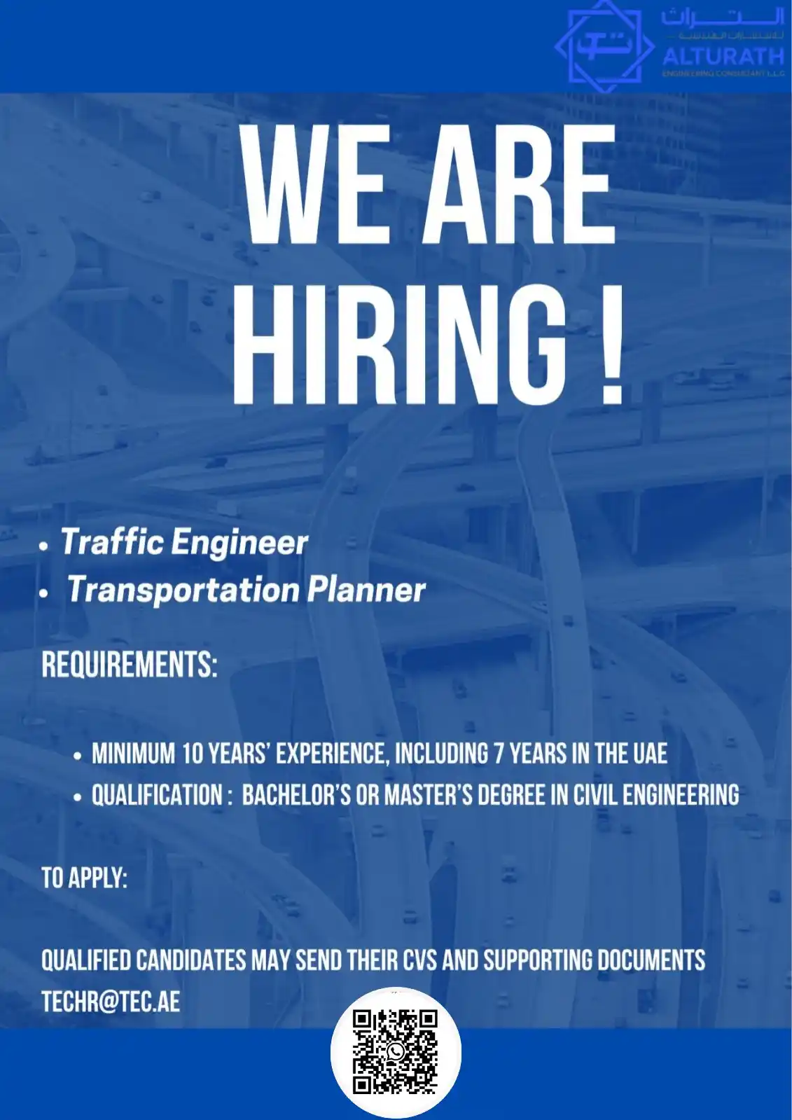 Image from Vacancies In Gulf👔: _Posting Date: 13.06.2025_ *Apply - techr@tec.ae* *Follow the Vacanc...