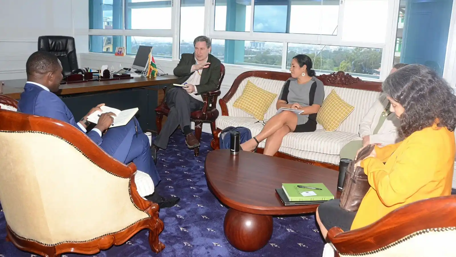 Image from Ministry of Health Digital : Principal Secretary for Medical Services, Dr. Ouma Oluga, today met wi...