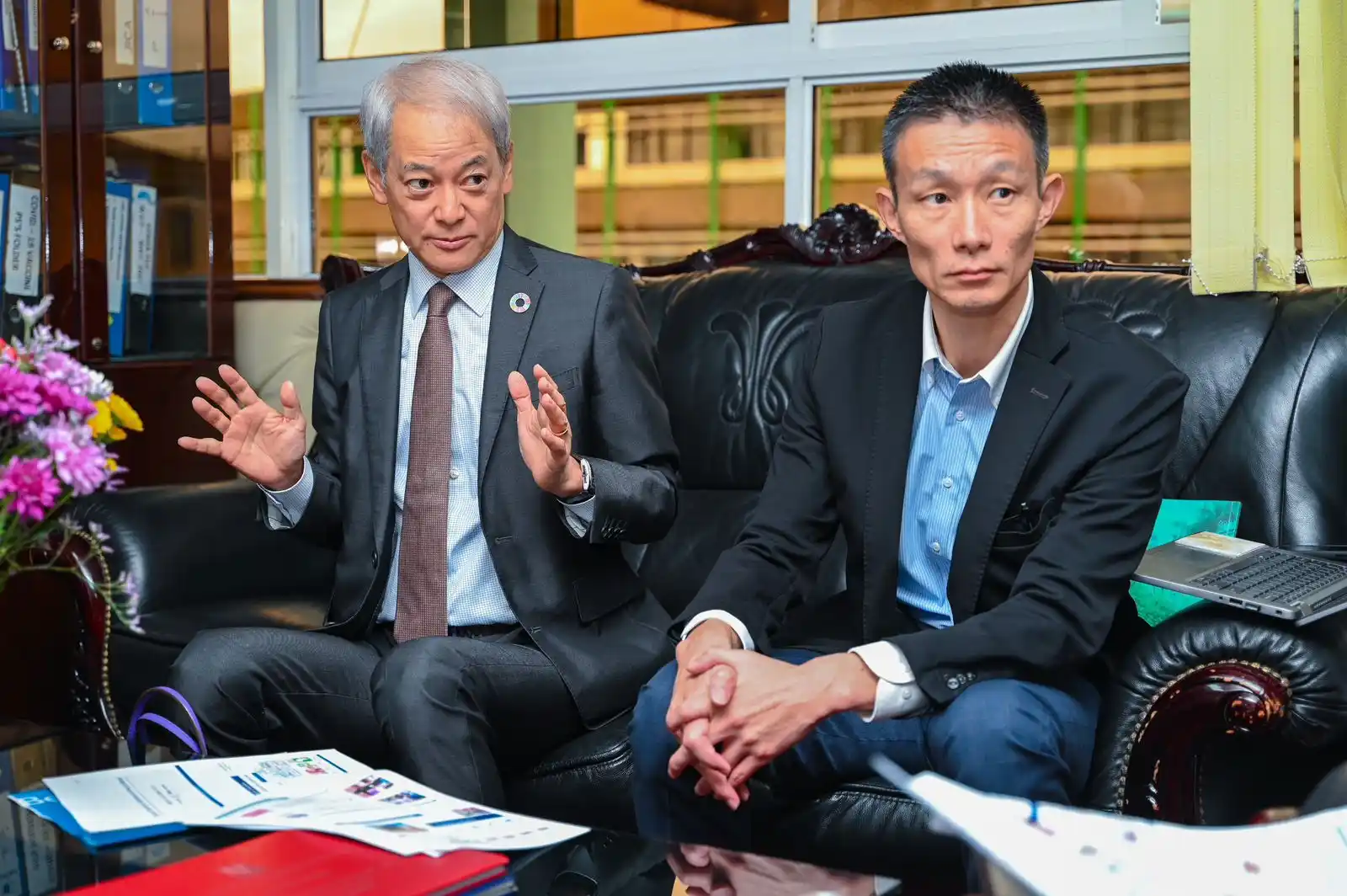 Image from Ministry of Health Digital : Principal Secretary Mary Muthoni met with Toyota Tsusho Corporation an...