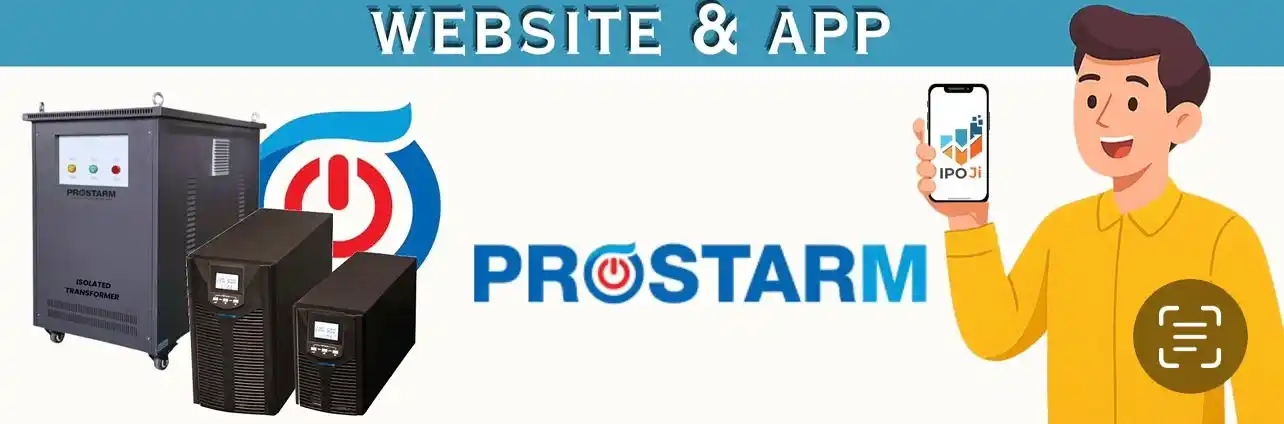 Image from IPO Ji: 🔋 Prostarm Info Systems IPO Pre IPO Links : BSE- https://www.bseindi...