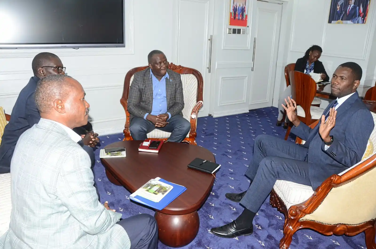 Image from Ministry of Health Digital : PS Medical Services Dr. Ouma Oluga met with a JKUAT delegation led by ...