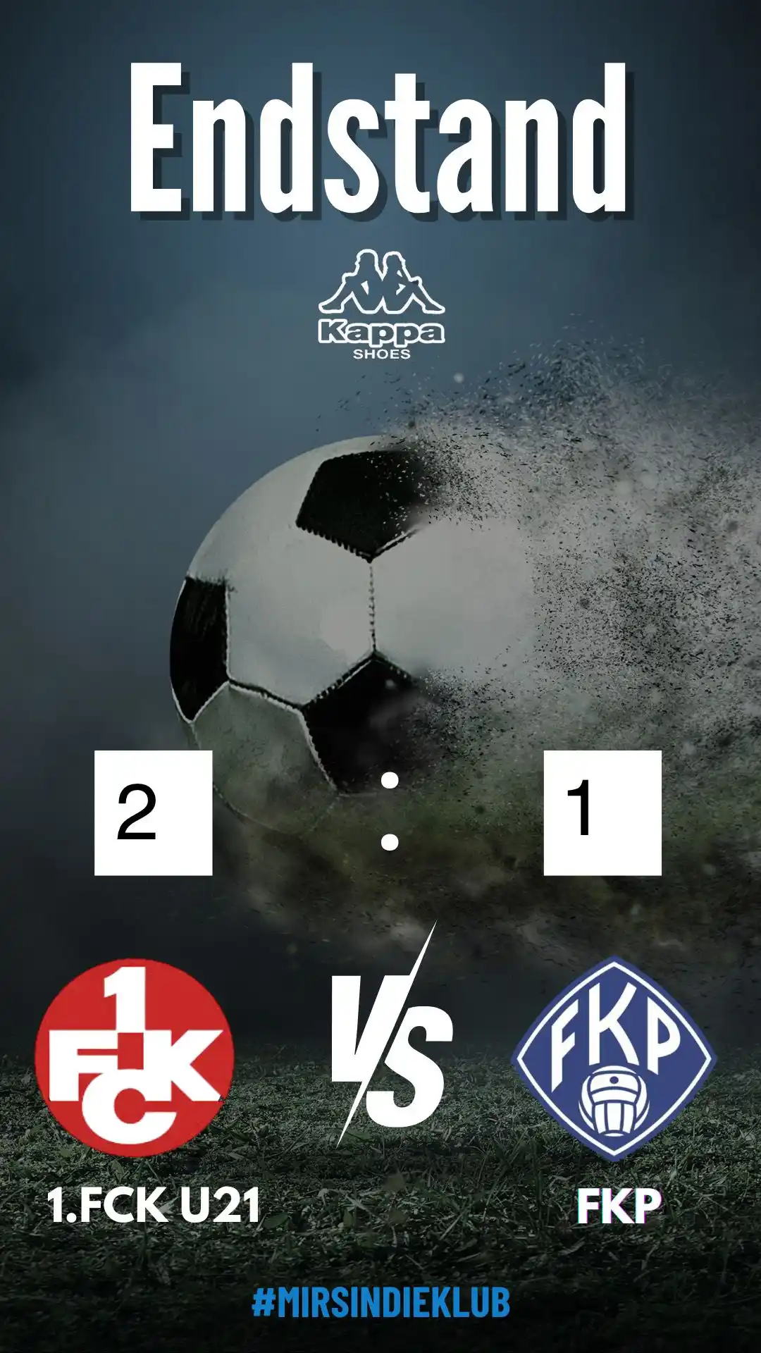 Image from FK 03 Pirmasens: Schade…damit ist die Oberliga Saison für den FKP beendet…....