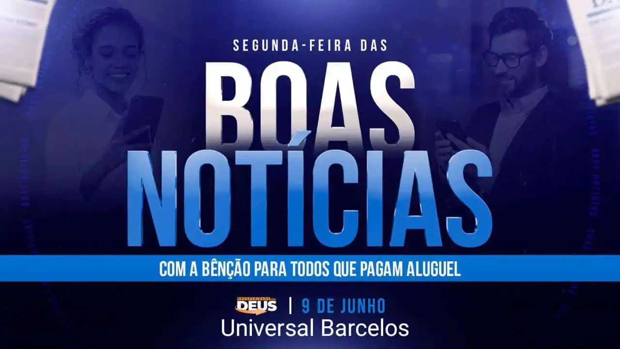 Image from Canal Da Fé: Segunda-feira das Boas Notícias Universal Barcelos, Avenida Alcaides...