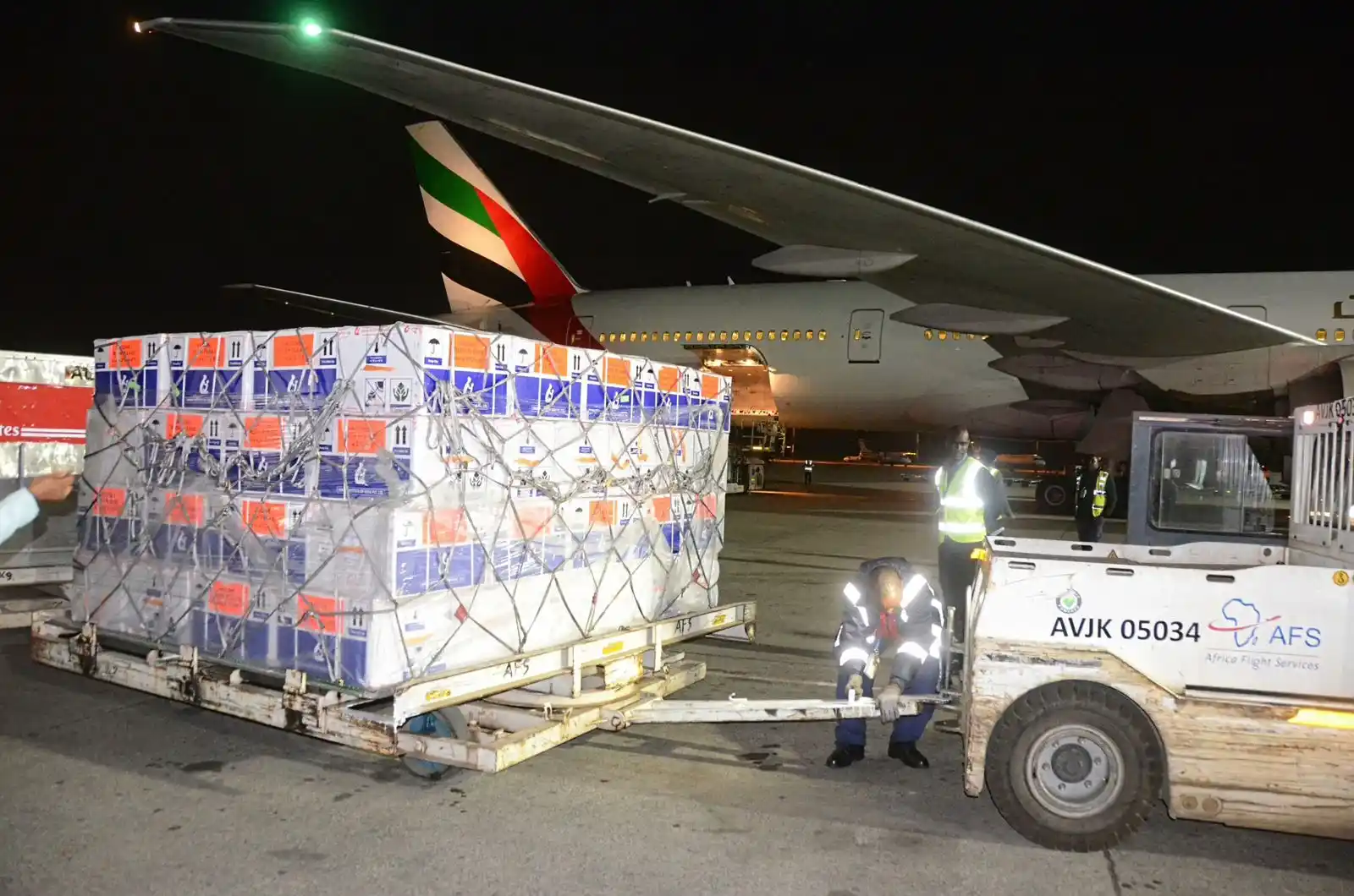 Image from Ministry of Health Digital : This evening, the Ministry of Health received 3 million doses of BCG v...