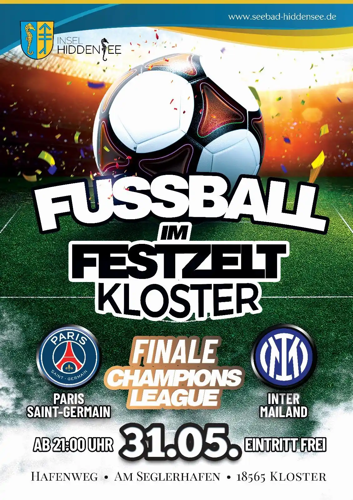 Image from Thomas Gens: Und für alle Fußballfans die heute Abend das Finale der Champions Leag...