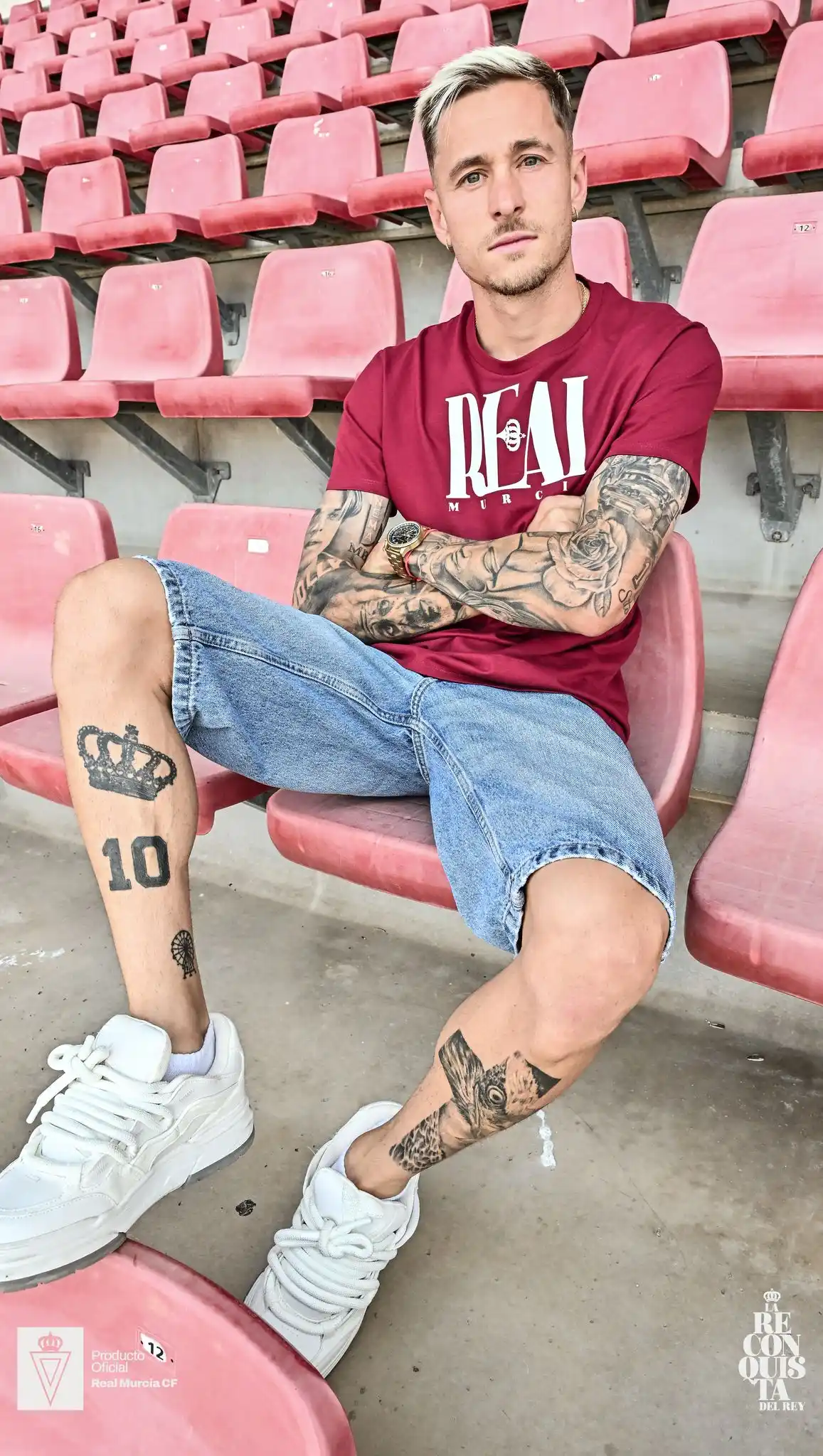 Image from Real Murcia C.F.: 👑 ¡Ya disponible la camiseta de 𝑳𝑨 𝑹𝑬𝑪𝑶𝑵𝑸𝑼𝑰𝑺𝑻𝑨! No es s...