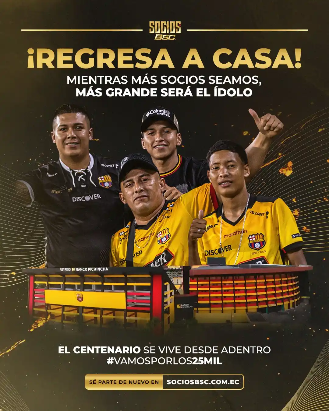 Image from SOCIOS BSC: 100 años no se celebran viendo desde lejos.  Es momento de volver dond...