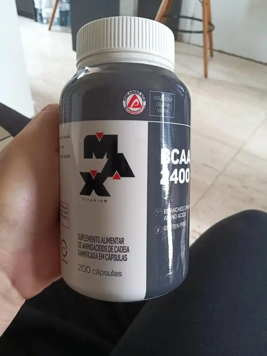 Image from Promo é Bom: 200 CÁPSULAS BCAA menor preço registrado  Bcaa 2400 200 Cápsulas Max T...