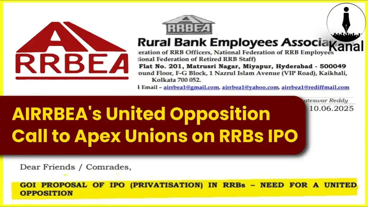 Image from Kanal: *AIRRBEA Calls for United Resistance Against IPO Move in Regional Rura...