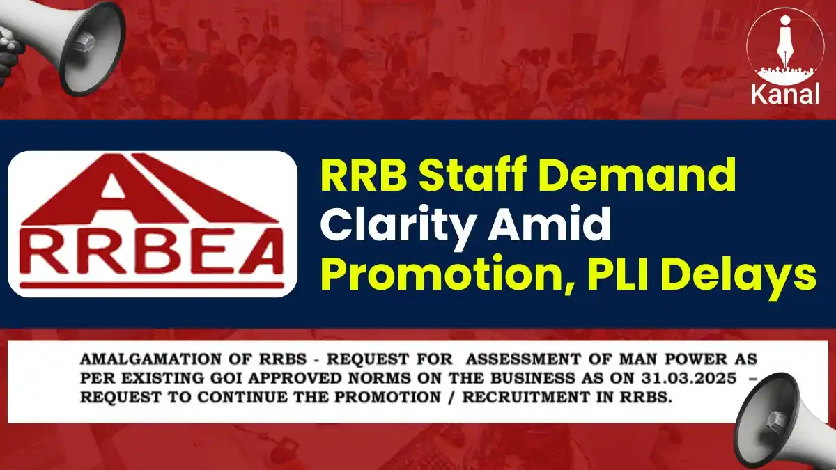 Image from Kanal: *AIRRBEA Demand Immediate Action from Finance Ministry On RRB Employee...