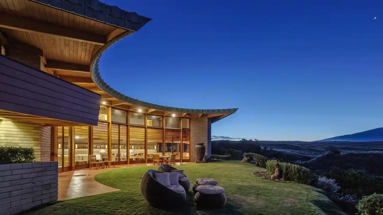 Image from Arquitectura y Diseño: *CASAS SINGULARES* ✨ 🔴 *Cornwell House, Hawái* *Arquitecto:* Frank ...