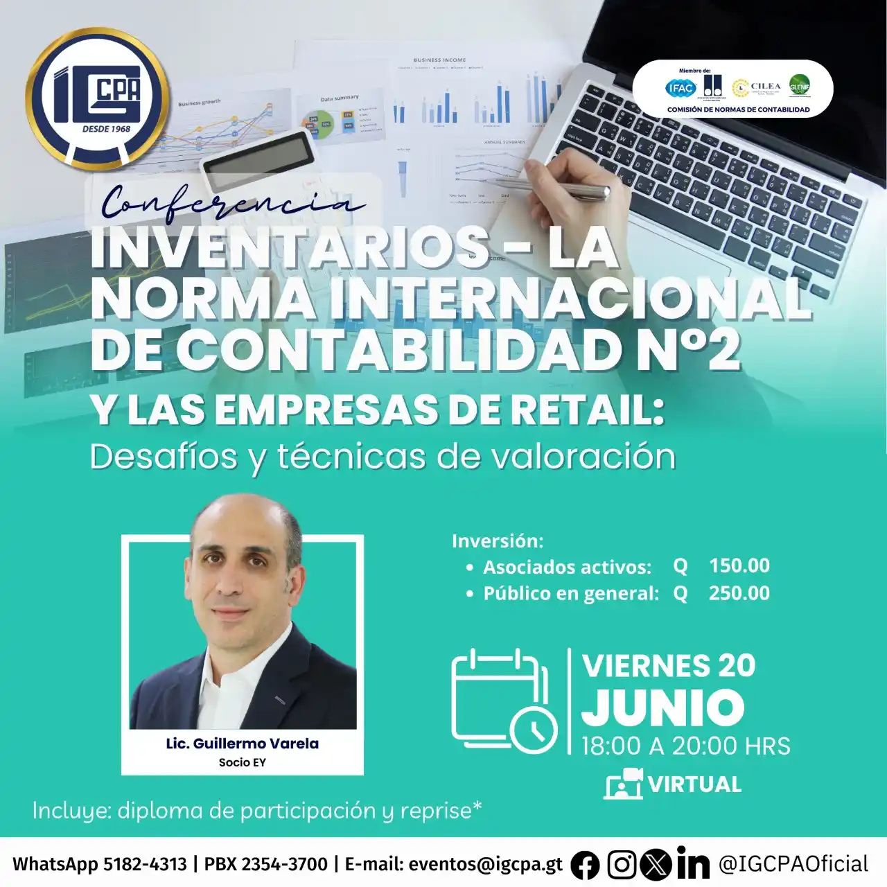 🔵 Instituto Guatemalteco de Contadores Públicos y Auditores  post