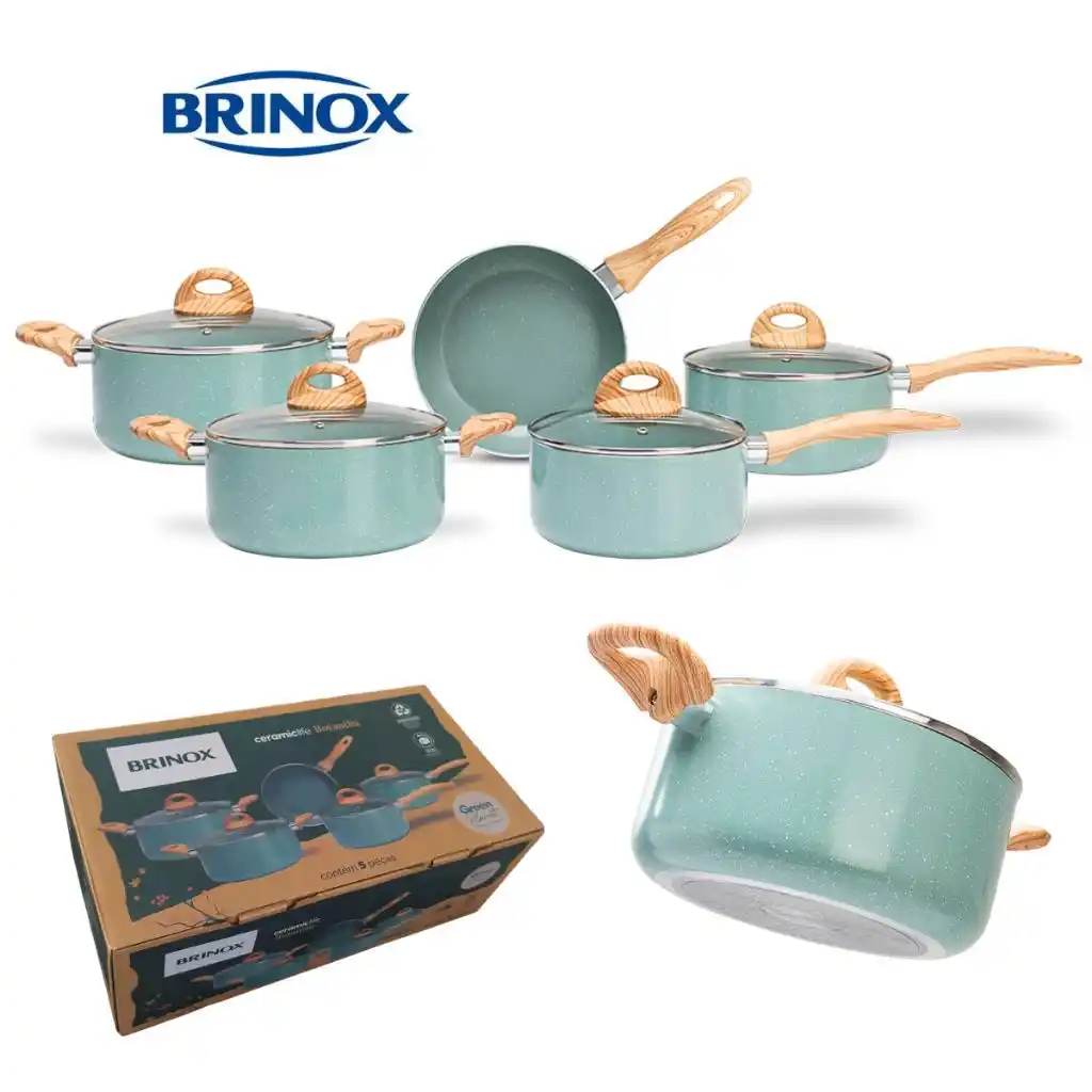 Image from Promo é Bom: *DE LUXOOOOOOO*🤩🤌🏻  Jogo De Panelas Com Fundo De Indução - Brinox C...
