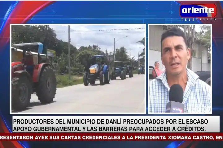 Image from Oriente Televisión Canal 28: EN VIVO: “El 90% de productores está en la central de riesgo, la idea ...