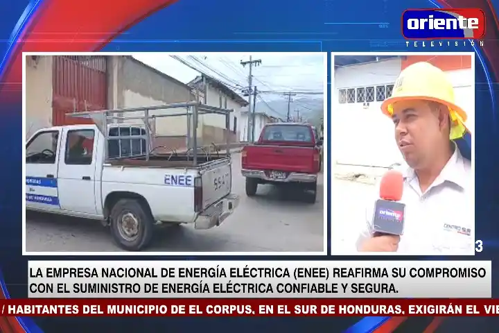 Image from Oriente Televisión Canal 28: EN VIVO: “Estamos con una incidencia sobre una acometida que estaba mu...