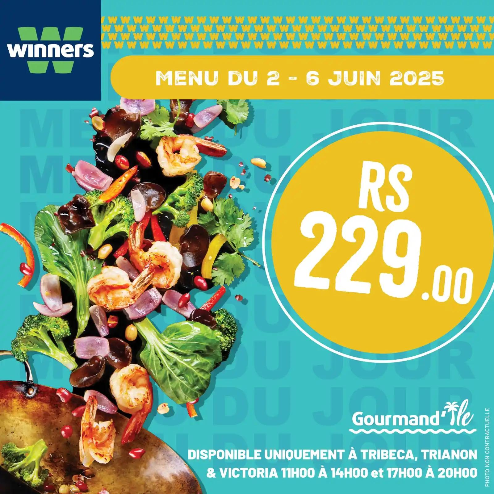Image from Winners Supermarket: 🍽️ Faites rimer simplicité et gourmandise cette semaine avec nos menu...