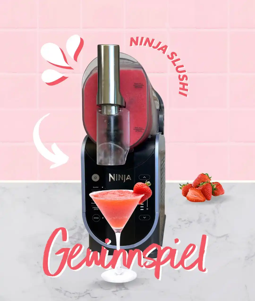 Image from QVC Deutschland: 🏆🍧 *Gewinnspiel-Alarm: Gewinne die ultimative Ninja Slushi Maschine!...