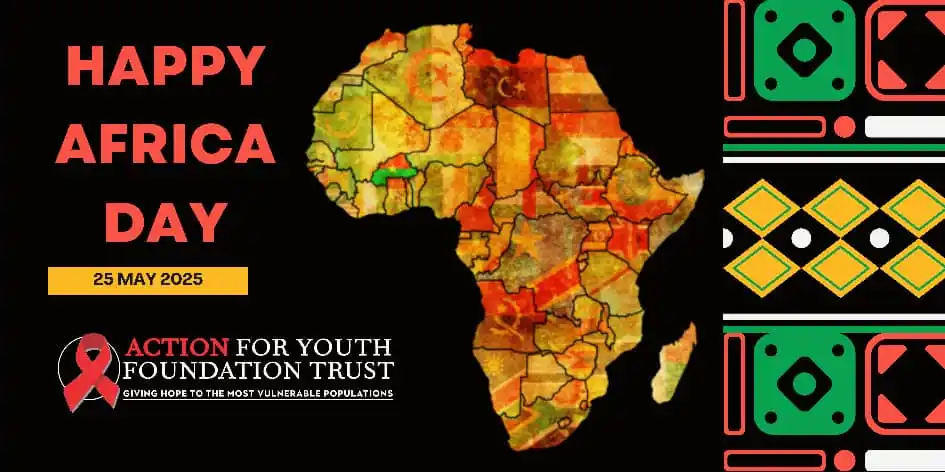 Image from Action for Youth Foundation-Trust: Happy Africa Day! 🌍💚 Today, Action for Youth Foundation Trust join...
