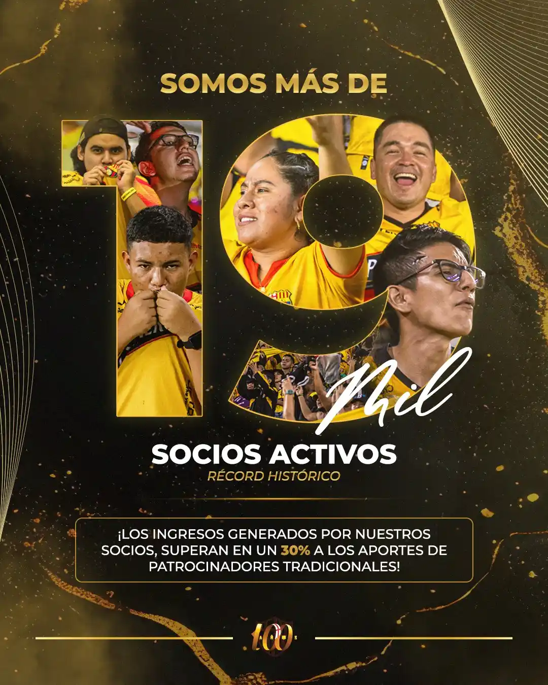 Image from SOCIOS BSC: *𝐇𝐢𝐬𝐭𝐨𝐫𝐢𝐜𝐨:* Somos +19 mil socios.   ¿Tú qué esperas para ser...