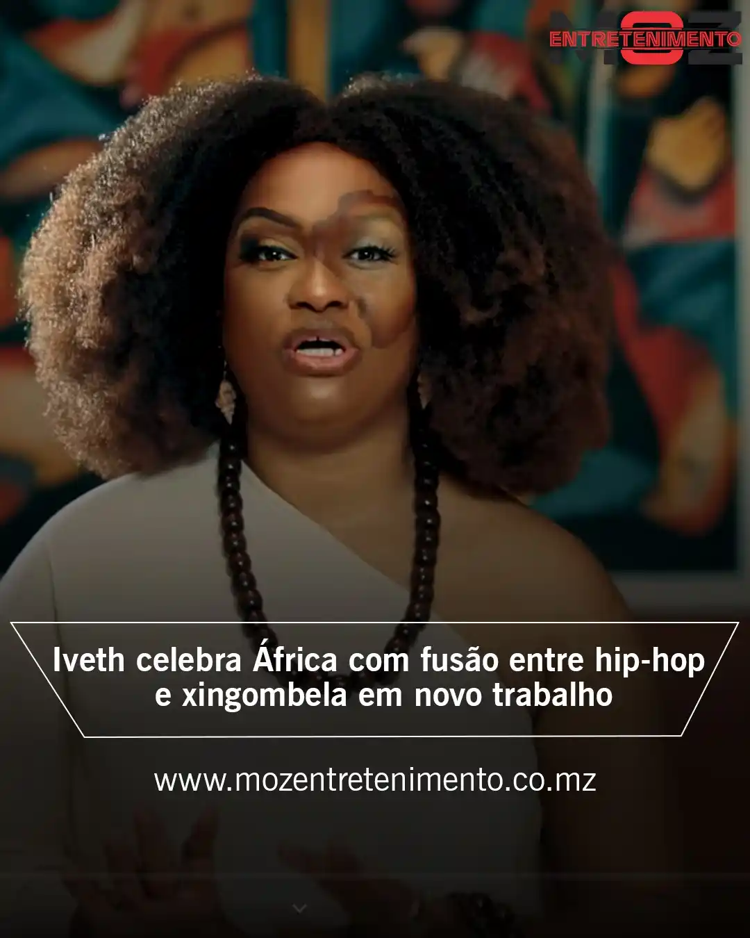 Image from Moz Entretenimento: Iveth celebra África com fusão entre hip-hop e xingombela em novo trab...