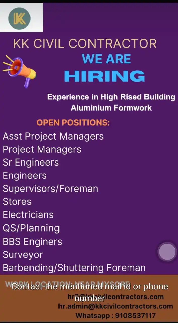 Image from 🌟Vratha Academy - CareerBridge Channel🌟: *🚨 Job Alert: Shared as received!* 🎓 *Upskill. Earn. Succeed with V...