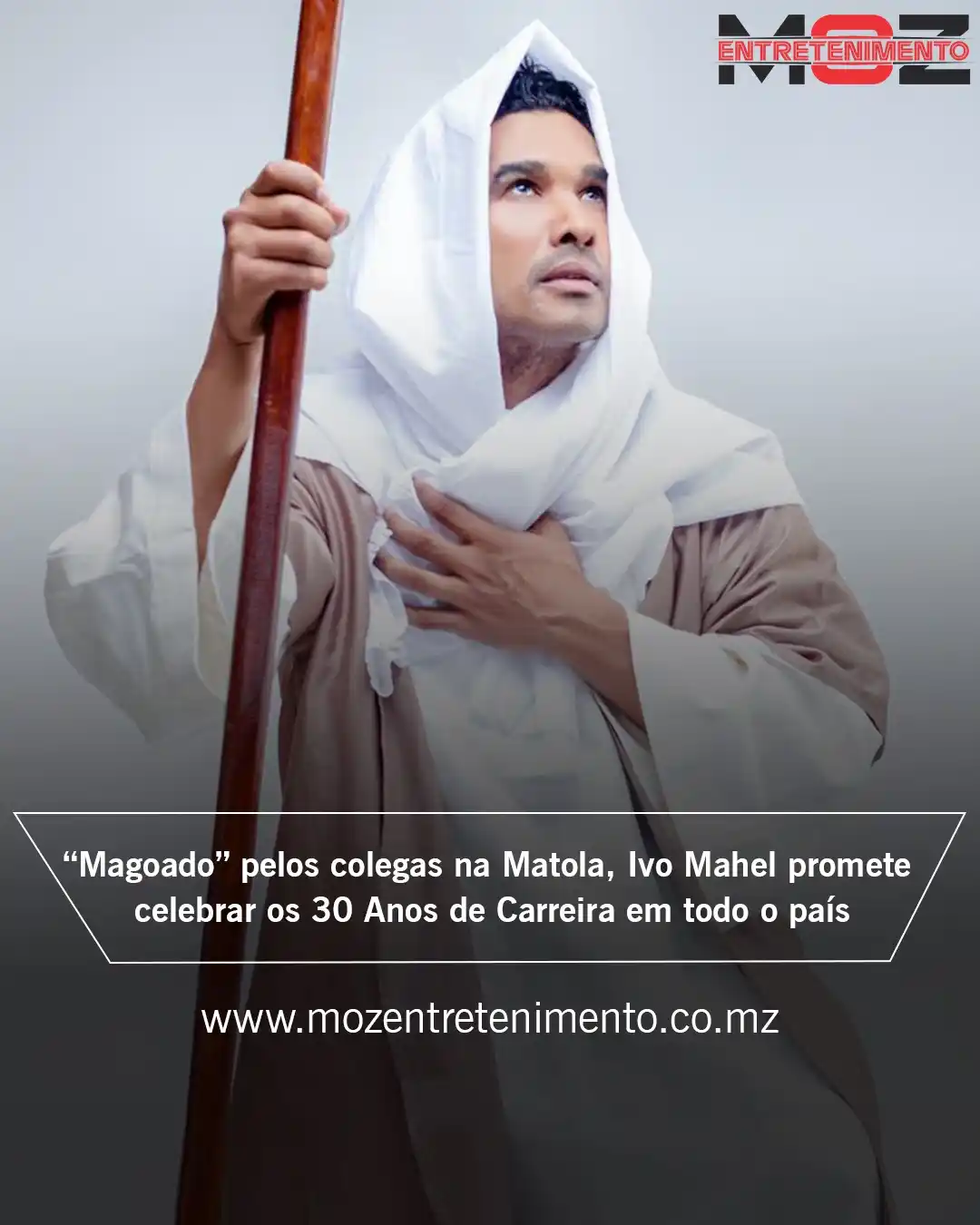 Image from Moz Entretenimento: *“Magoado” pelos colegas na Matola, Ivo Mahel promete celebrar os 30 A...