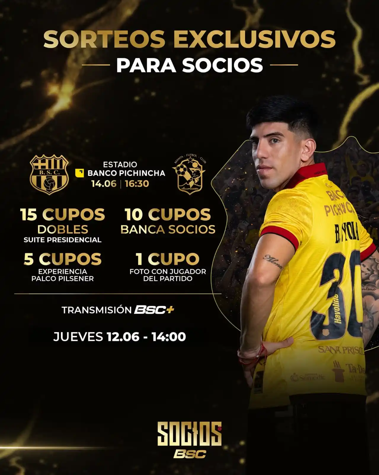Image from SOCIOS BSC: ¡Volvemos a casa! 😎🏟️ 🔛 Mañana a las 14h00, sortearemos cupos para...