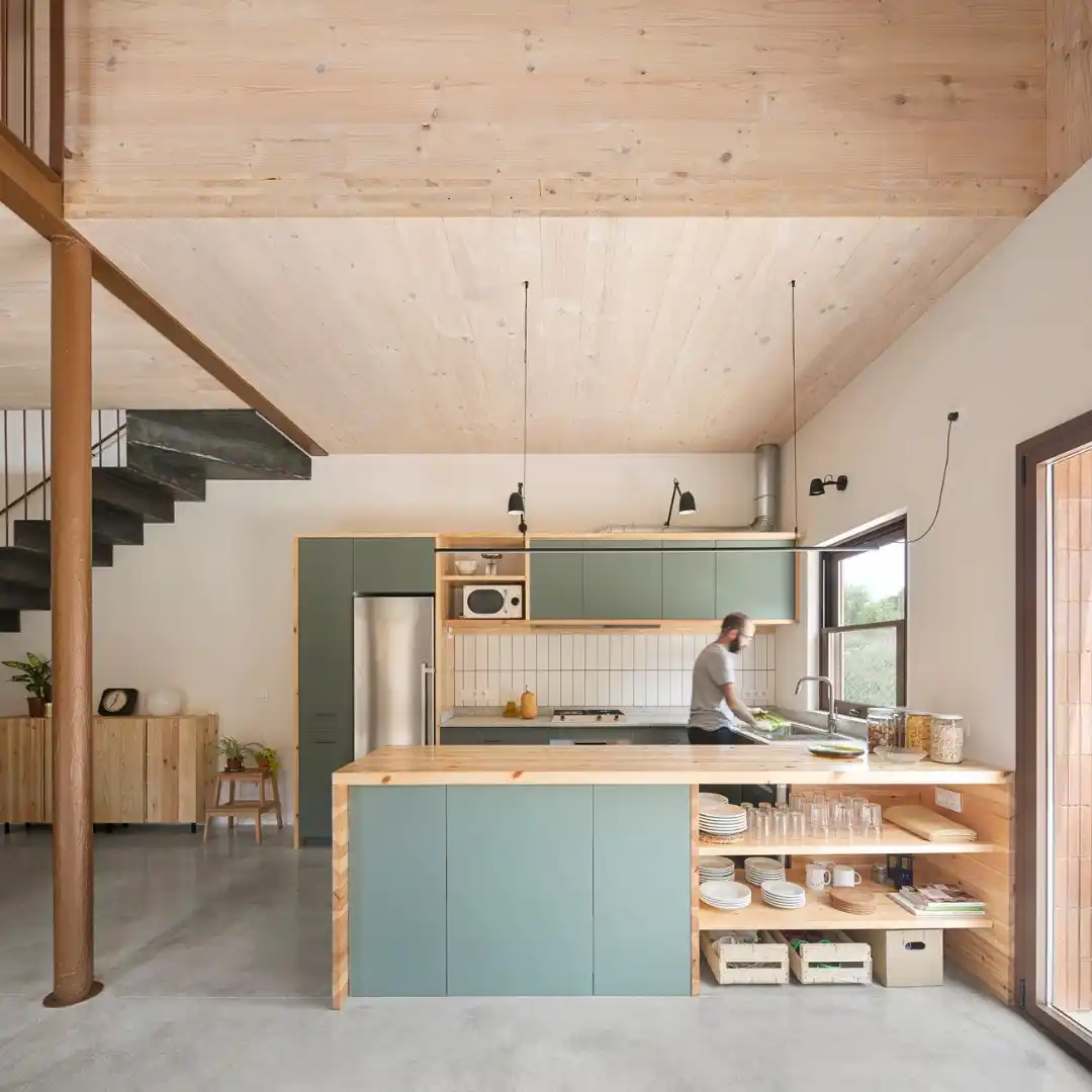 Image from Arquitectura y Diseño: Vuelven las cocinas de la abuela 🍳 Las cocinas con *aire rústico y t...