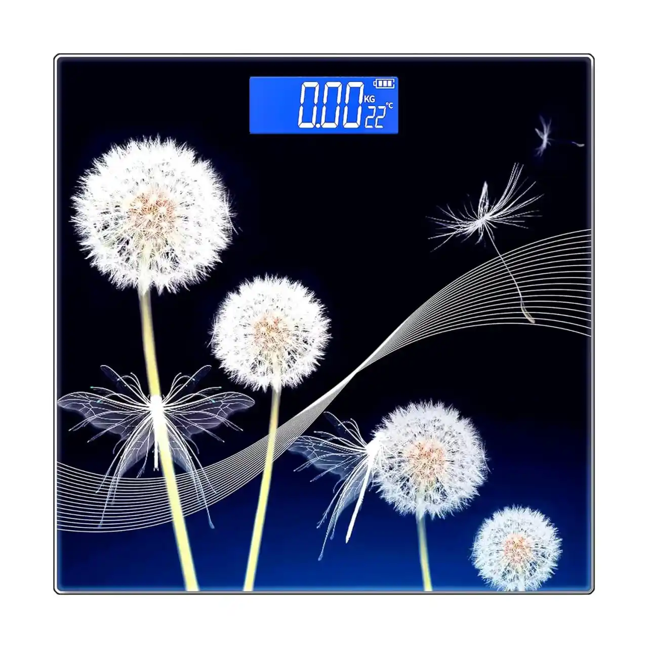 Image from ProLooterz Shopping Deals: ANT Flora Dandelion Personal Digital Bathroom weighing scale for Human...