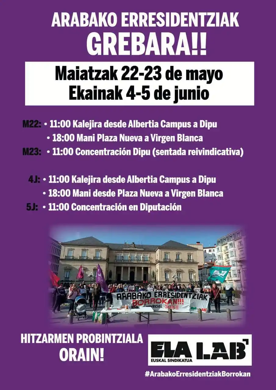Image from Gasteizko Mugimendu Feminista: ➡️ Aurreko astean... hau agertu zen Gasteizko kaleetan🔻 ➡️ La seman...