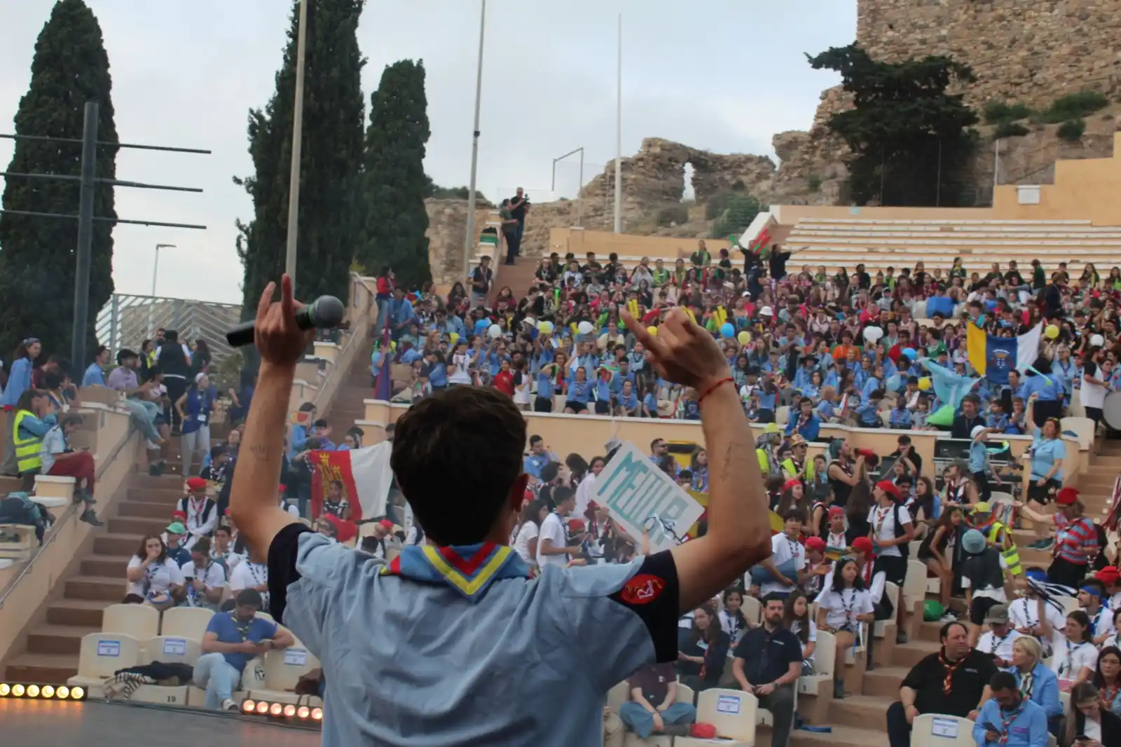 ASDE Scouts de España post