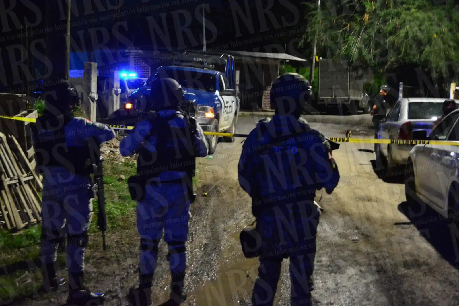 Image from NRS noticias: Cerca de las 8 de la noche en las inmediaciones de la colonia Malagana...