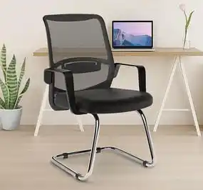 Image from ProLooterz Shopping Deals: Da URBAN® Dysen Mid Back Mesh Visitor Chair | Heavy Duty Metal Frame |...